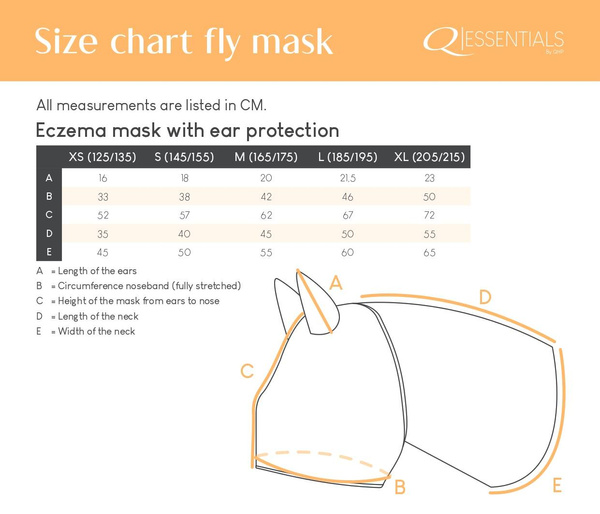 Maska przeciw owadom QHP Eczema