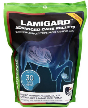 Suplement wspierający metabolizm i kopyta Equine America Lamigard Advanced Care Pellets