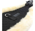 Popręg ujeżdżeniowy z futrem Kavalkade Comfort