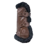 Ochraniacze przednie z futrem Kentucky Horsewear Bamboo Elastic