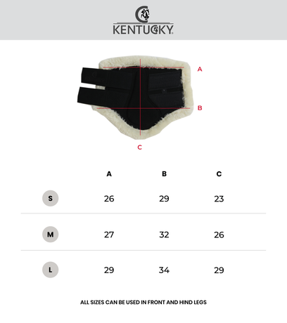 Ochraniacze z futrem Kentucky Horsewear Turnout Boots Air