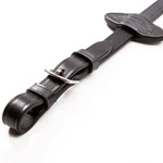 Wodze ogumowane bez stoperów Kavalkade - szerokość 20 mm