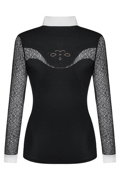 Koszula konkursowa z długim rękawem Fair Play Cecile Rosegold