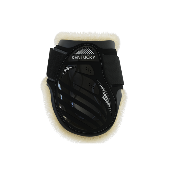 Ochraniacze tylne z futrem Kentucky Horsewear Young Horse TPU