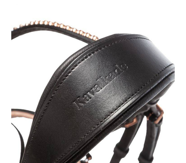 Ogłowie z nachrapnikiem szwedzkim Kavalkade Rose