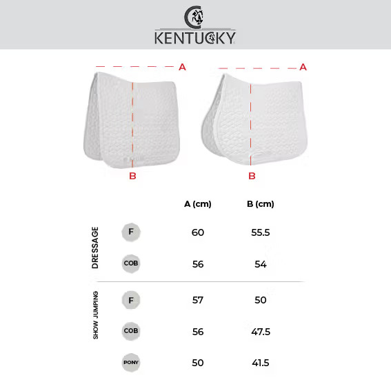Czaprak skokowy Kentucky Horsewear Velvet Pearls
