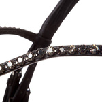 Ogłowie z nachrapnikiem szwedzkim Kavalkade Grey