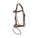 Ogłowie z nachrapnikiem kombinowanym Dy'on New English Collection NEAOAK