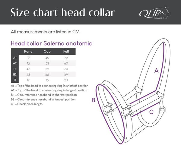 Kantar skórzany QHP Salerno