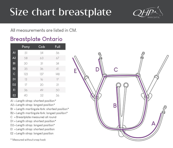 Napierśnik 5-punktowy QHP Ontario