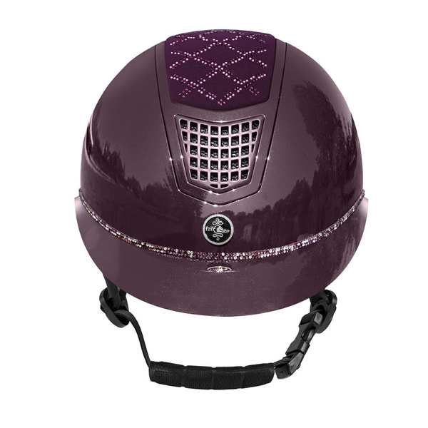 Kask jeździecki z szerokim daszkiem Fair Play Quantinum 2.0 Spotlight Shiny