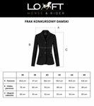 Damski frak konkursowy Kentucky Ridingwear Classic