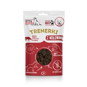 Smaczki dla psa z wołowiną Syta Micha Trenerki 80g