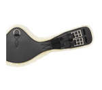 Popręg ujeżdżeniowy z futrem Kavalkade Casper Faux Fur