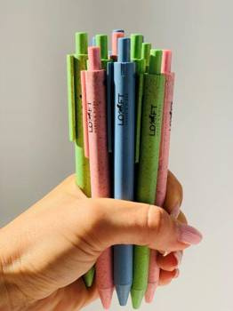 Długopis ze słomy pszennej