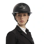 Kask jeździecki z szerokim daszkiem Veredus Vita Carbon Matte