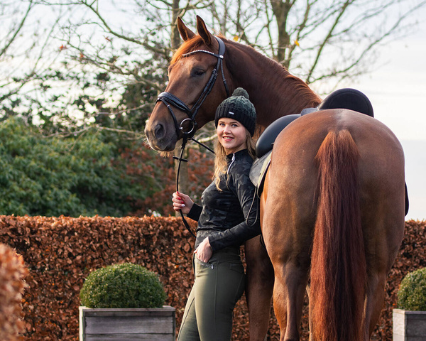 Bluzka damska z długim rękawem QHP Sena