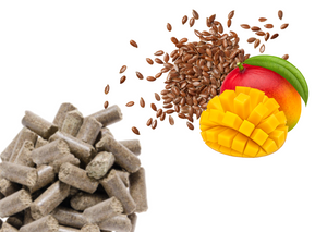 Smakołyki dla koni Equiherbs - Siemię lniane z mango