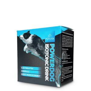 Naturalny suplement dla psów sportowych Pokusa Power Dog Isotonic Drink - saszetki 12 x 8 g