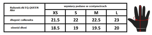 Rękawiczki EQ.QUEEN Alor