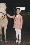 Dziewczęce legginsy jeździeckie z pełnym lejem silikonowym Kentucky Ridingwear Sammy Legging