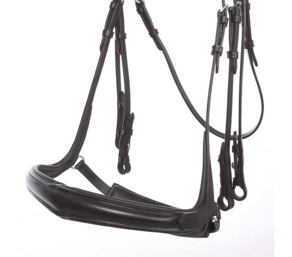 Ogłowie z anatomicznym nachrapnikiem Kavalkade Ivonne Combi