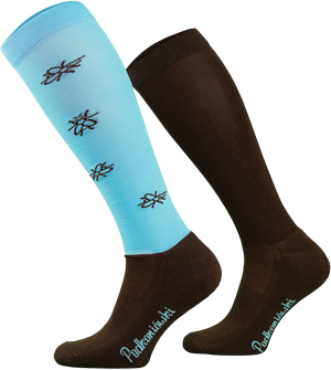 Podkolanówki jeździeckie Comodo Funny Design - Muchy