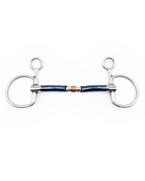 Baucher FAGER John Sweet Iron - podwójnie łamany