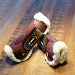 Ochraniacze przednie z futrem eQuick eLight Glitter Fluffy Front 