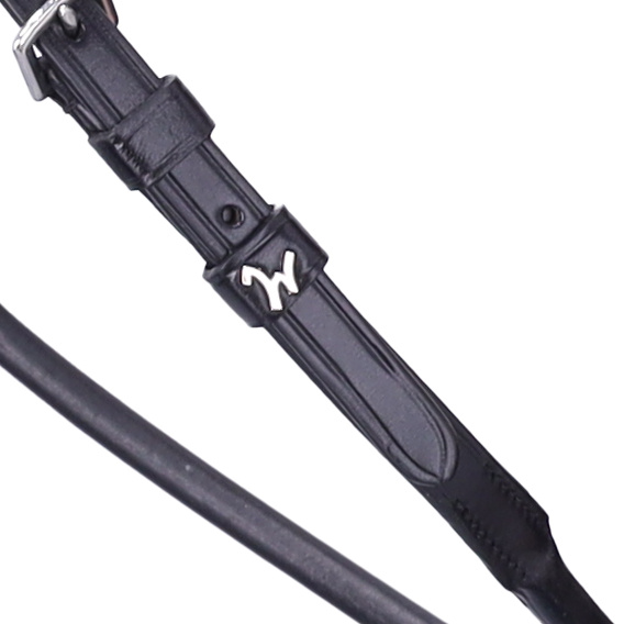 Ogłowie z nachrapnikiem szwedzkim Schockemöhle Sportse Isabell Werth Johnny