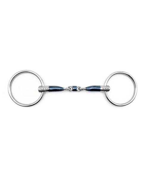 Wędzidło zwykłe FAGER Conny - podwójnie łamane