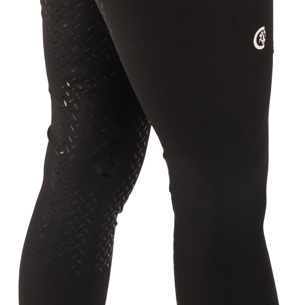 Damskie legginsy jeździeckie z pełnym lejem silikonowym Kentucky Ridingwear Riding Legging Classic