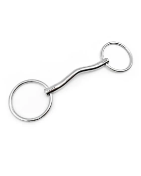 Wędzidło zwykłe FAGER Lisa Basic Line -  prosta sztanga z portem językowym