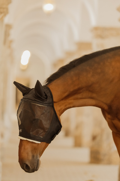 Maska przeciw owadom z futerkiem Kentucky Horsewear Skin Friendly