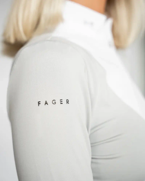 Koszula konkursowa z długim rękawem FAGER Sanna