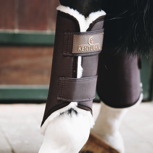 Ochraniacze tylne z futrem Kentucky Horsewear Turnout Boots Solimbra