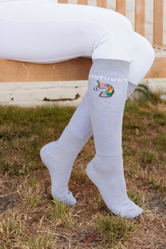 Podkolanówki jeździeckie Kentucky Horsewear Glitter Unicorn  - trójpak