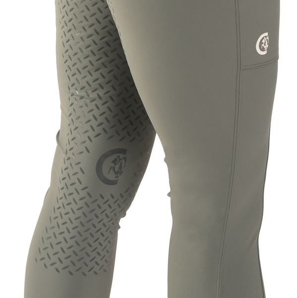 Damskie legginsy jeździeckie z pełnym lejem silikonowym Kentucky Ridingwear Riding Legging Classic
