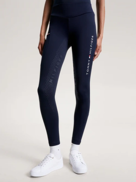 Legginsy jeździeckie z pełnym lejem silikonowym TOMMY HILFIGER EQUESTRIAN Elmira