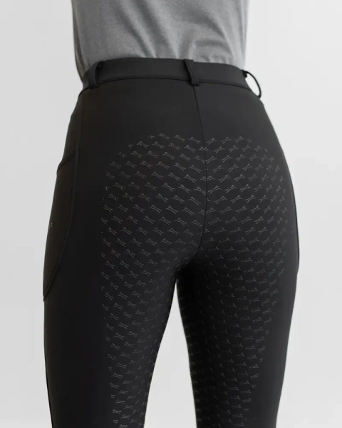 Bryczesy zimowe z pełnym lejem silikonowym FAGER Elsa