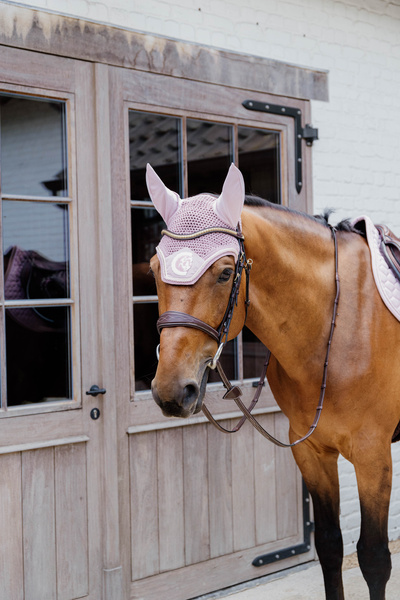 Nauszniki klasyczne Kentucky Horsewear 3D Logo Rope