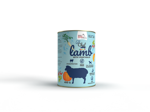 Karma mokra dla psa Syta Micha - Jagnięcina z warzywami JUNIOR