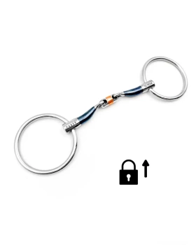 Wędzidło zwykłe FAGER Mattias Sweet Iron - podwójnie łamane