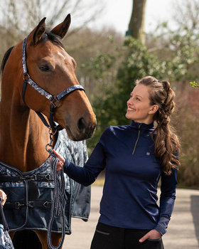 Bluzka damska z długim rękawem QHP Loua