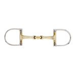 Wędzidło D-ring Kavalkade KavalBits - podwójnie łamane