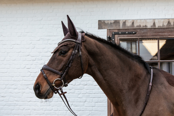 Nauszniki wyciszające Kentucky Horsewear Long Stone&Pearl