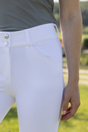 Damskie legginsy jeździeckie z pełnym lejem silikonowym Kentucky Ridingwear Riding Legging Classic