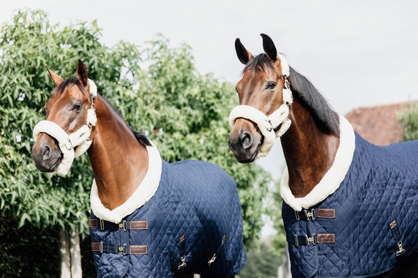 Derka stajenna Kentucky Horsewear Show Rug Logo 160g