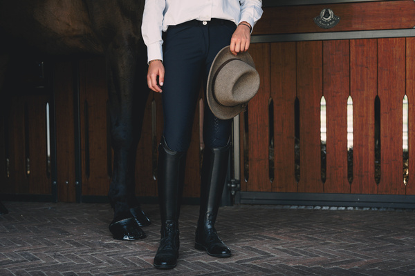 Damskie legginsy jeździeckie z pełnym lejem silikonowym Kentucky Ridingwear Riding Legging Classic