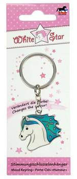 Breloczek zmieniający kolor HR White Star